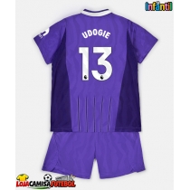 Camisa de Futebol Tottenham Hotspur Destiny Udogie #13 Equipamento Alternativo Infantil 2026-27 Manga Curta (+ Calças curtas)